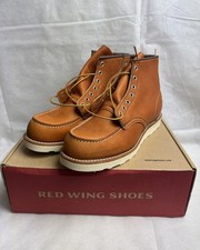 Red Wing Moc Toe Boots (UK 10)