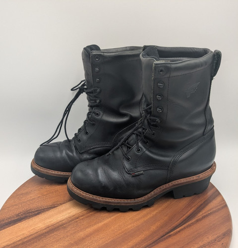 Red wing logger boots - wing,