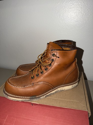 Red wing boots - red,