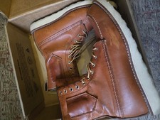 Red wing 877 Moc Toe 8" Billy
