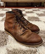 Red Wings 6" Amber Leather