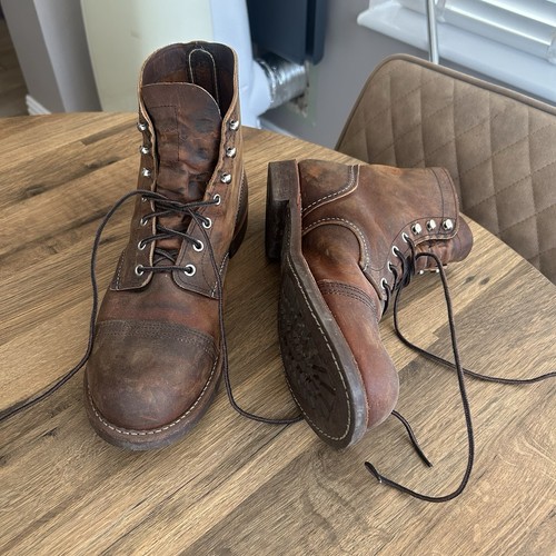 Red wing iron ranger copper - red,