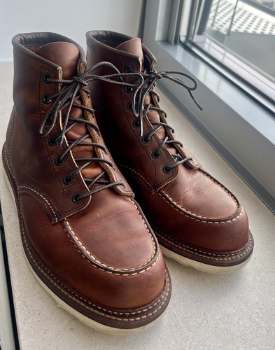 Red wing shoes moc - wing, toe