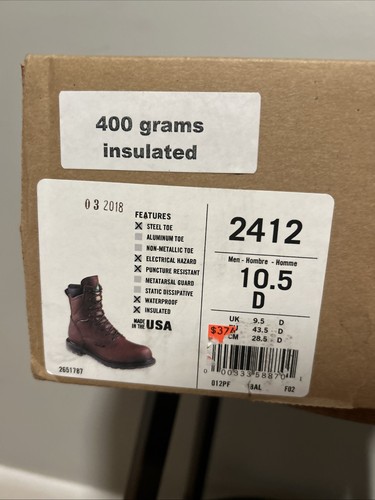 Red wing 2412 insulated - red,
